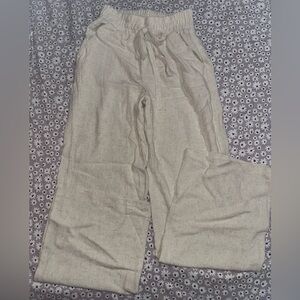 Sienna Sky Cream Wide Leg Pants